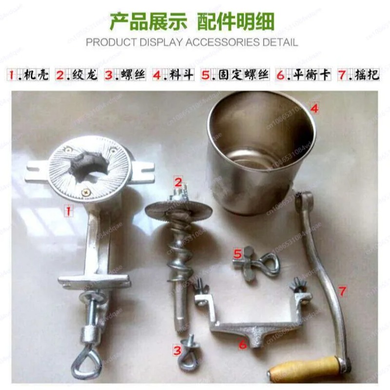 ハンドグラインダー家庭用コーヒー豆手動グラインダー穀物コーン - Cast Iron Corn のレビューと価格