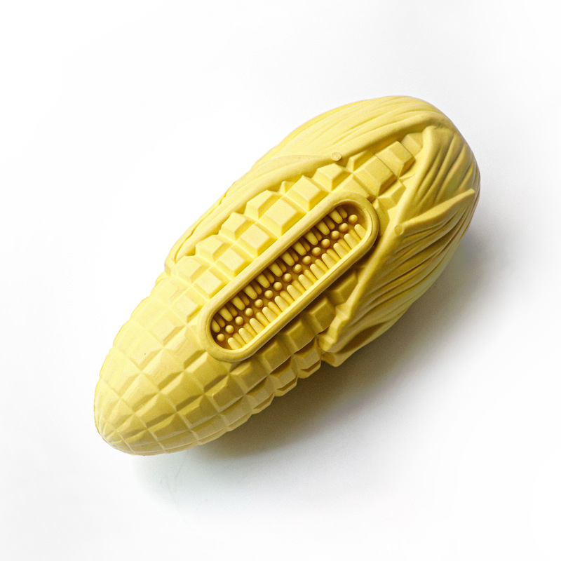 人気のペット用おもちゃ：ゴム製のトウモロコシ型、丈夫な犬用噛 - Corn Dog Stick のレビューと価格