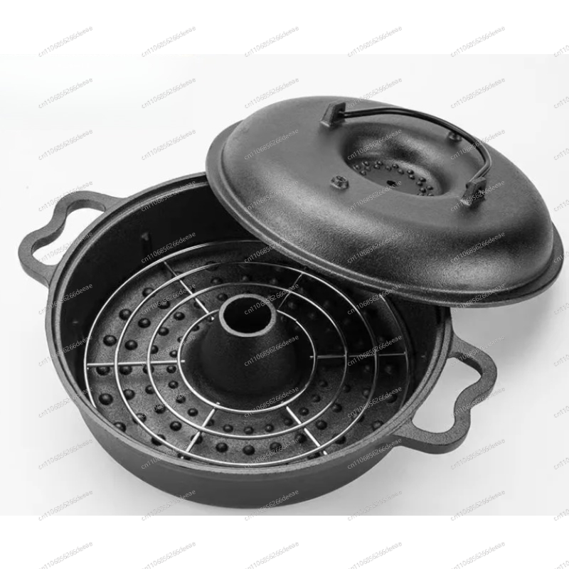 厚焼き鋳鉄製サツマイモ焼き器 家庭用栗焼きバーベキューコーン - Cast Iron Corn のレビューと価格